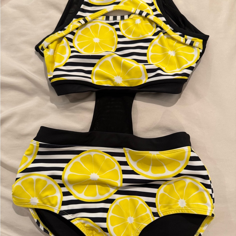 Oh la la AXS Lemon Dance Leotard